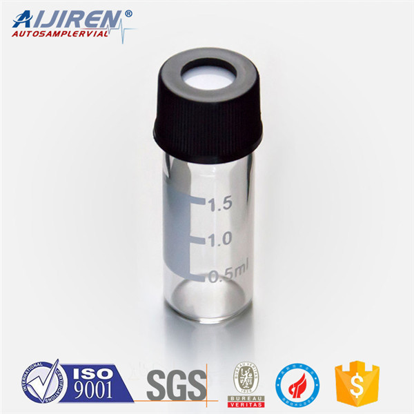 5.0 borosilicate glass clear 2 mL screw top vials for lab use Aijiren